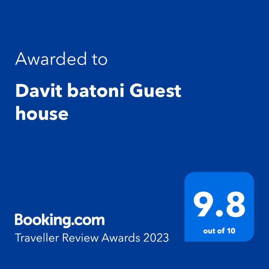 Davit Batoni Guest House Mtskheta Luaran gambar